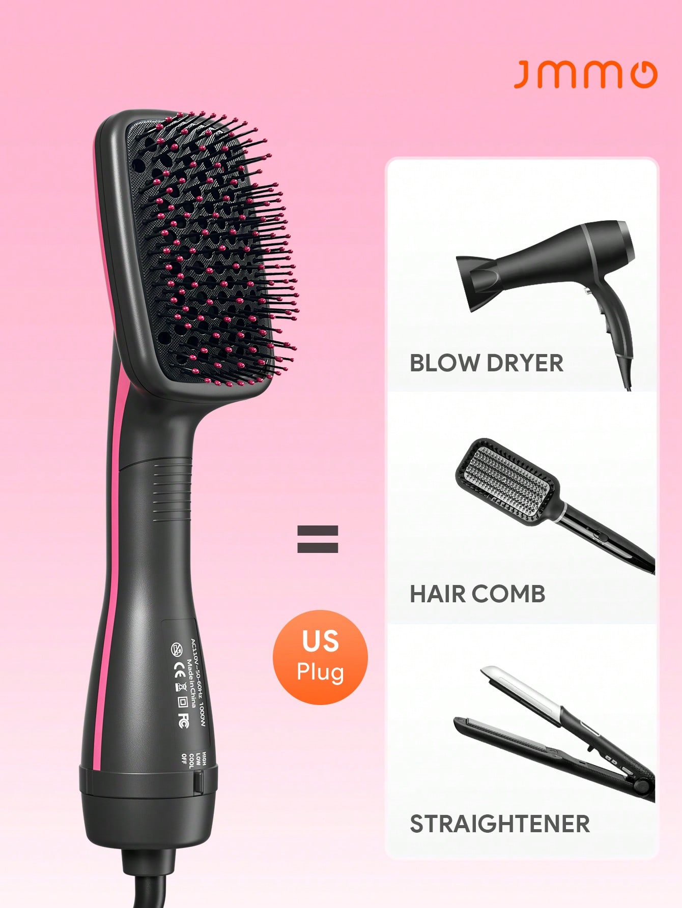 Hair Care Step - Szczotka do włosów 3 w 1