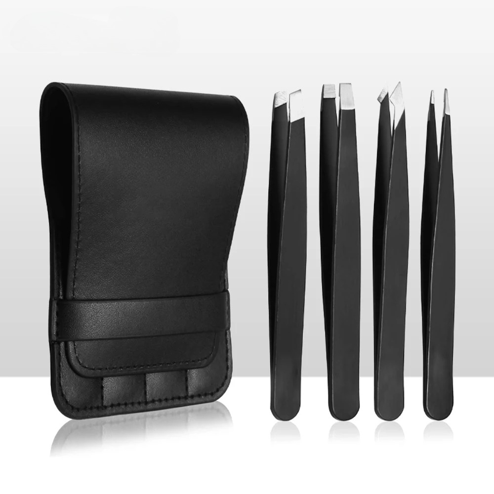 Hair Care Tools - Zestaw 4 pęset Profesjonalne narzędzia do