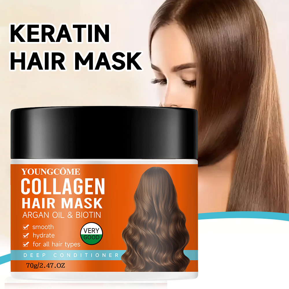 Argan Oil Treatment - Kolagenowa pielęgnacja włosów Głęboka naprawa Odżywka