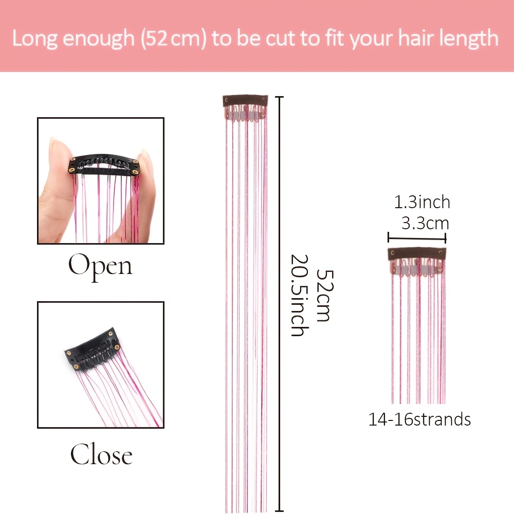 Włosy z brokatem 12 szt. Włosy – Hair Care Set recenzja i cena
