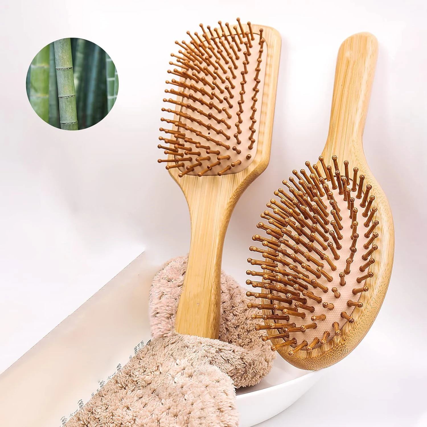 Naturalna bambusowa szczotka d – Bamboo Hair Brush recenzja i cena