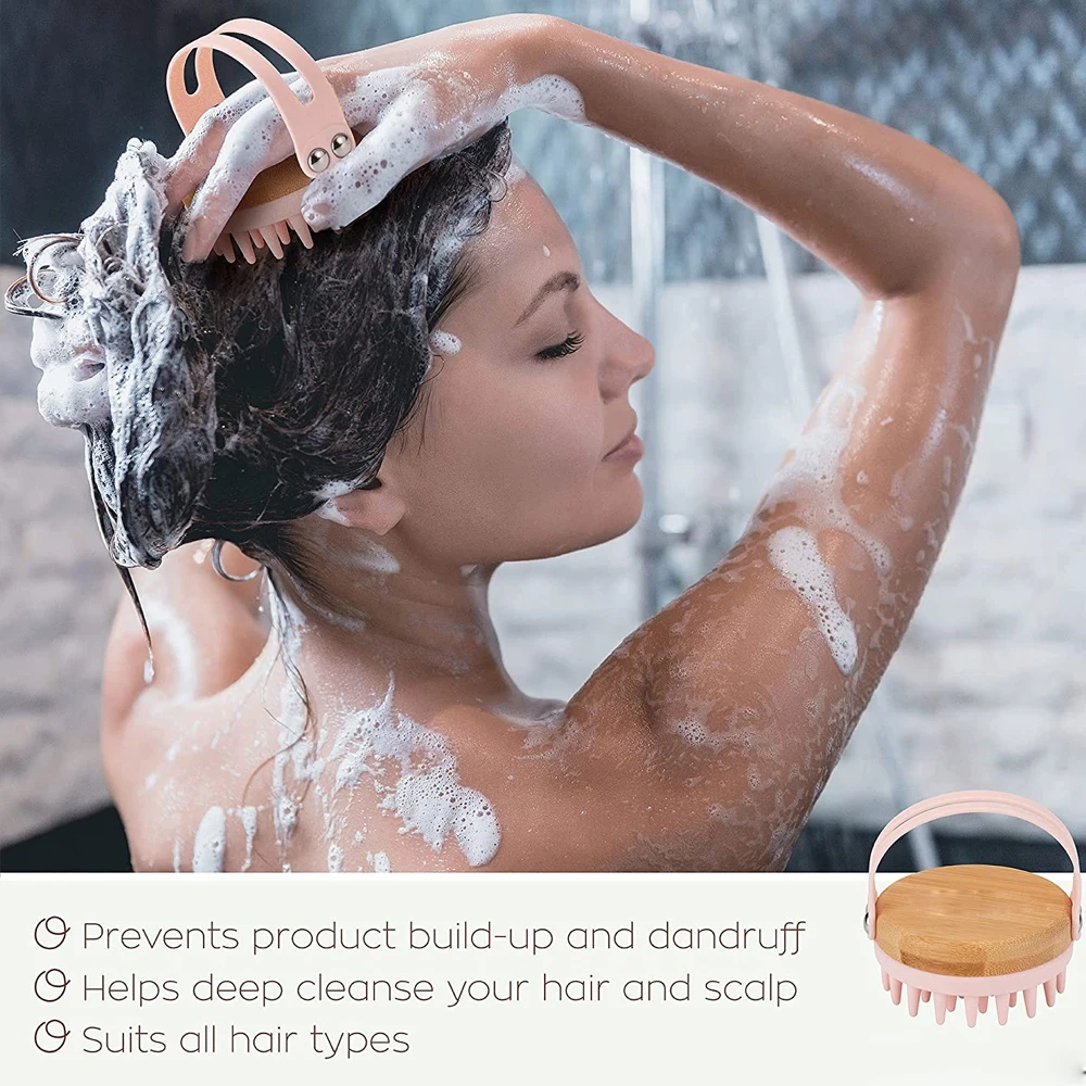 Nowy masażer do skóry głowy Sz – Bamboo Hair Brush recenzja i cena
