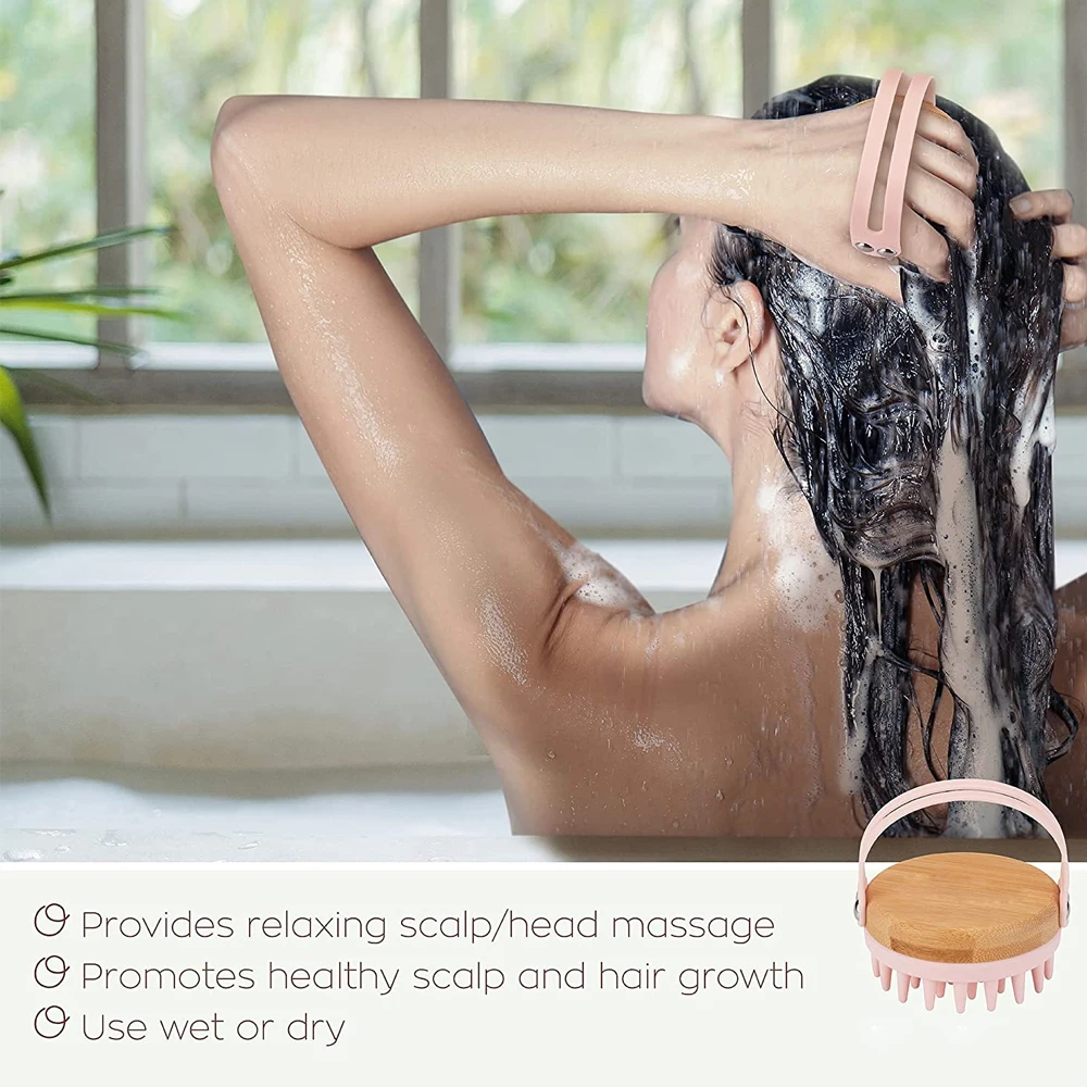 Nowy masażer do skóry głowy Sz – Bamboo Hair Brush recenzja i cena