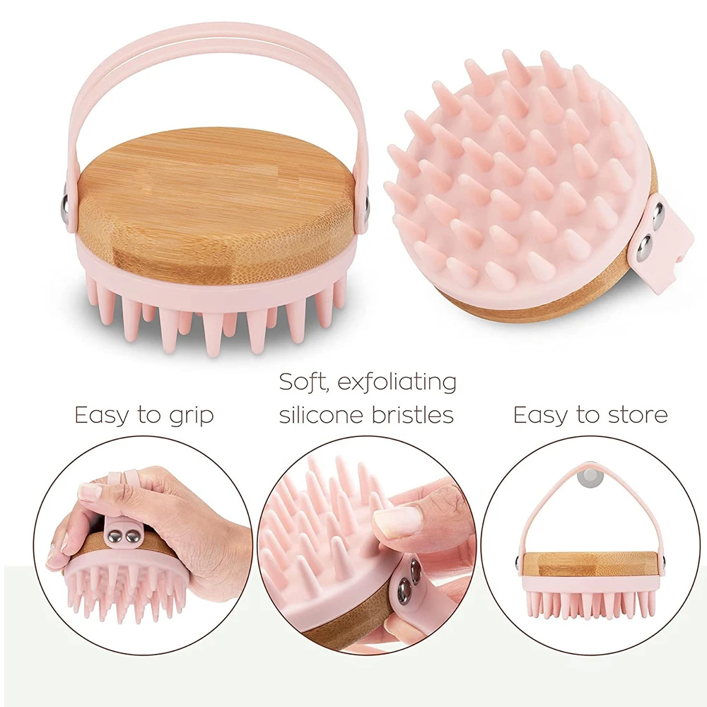 Nowy masażer do skóry głowy Sz – Bamboo Hair Brush recenzja i cena