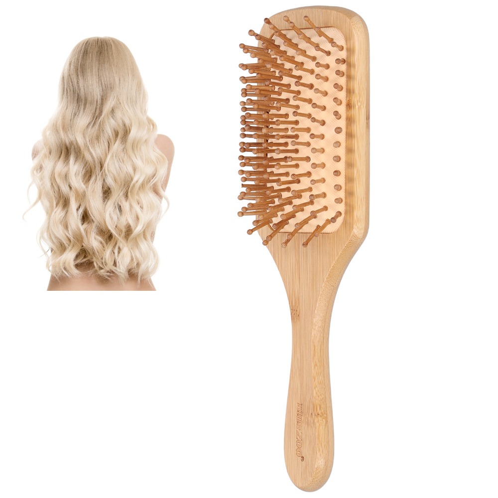 Delikatna bambusowa szczotka d – Bamboo Hair Brush recenzja i cena