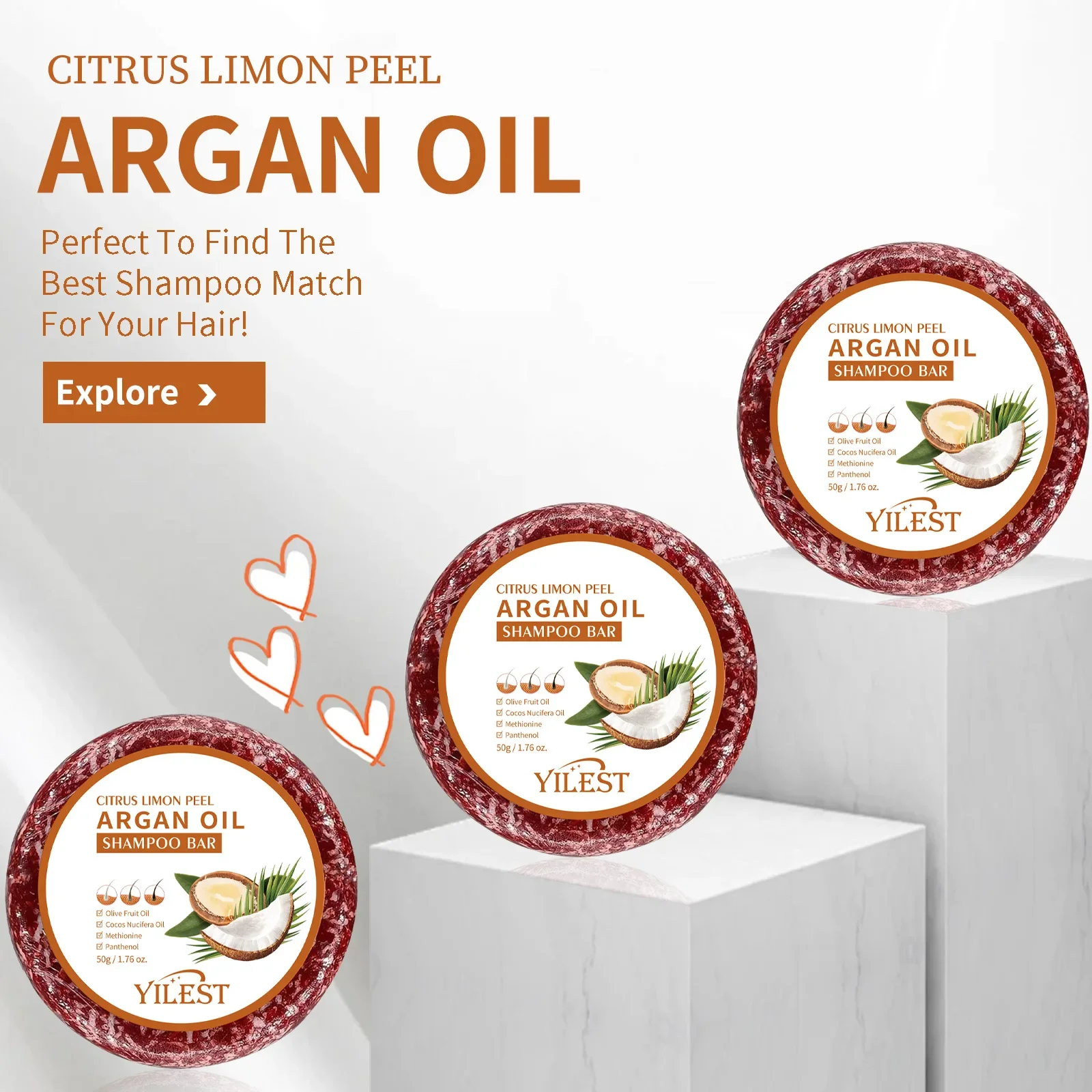 4 sztuki szamponu w kostce prz – Argan Oil Treatment recenzja i cena